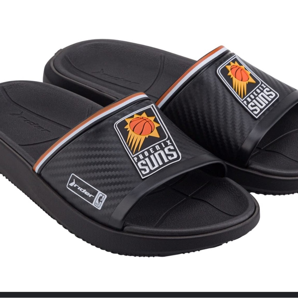 Phoenix Suns Black Slide Sandals